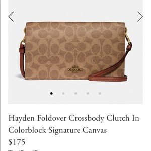 Coach Hayden Foldover Crossbody Clutch